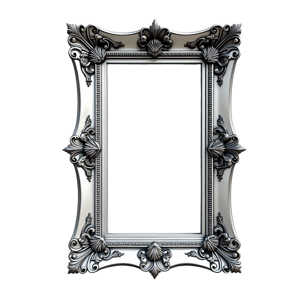 Ornate Silver Frame